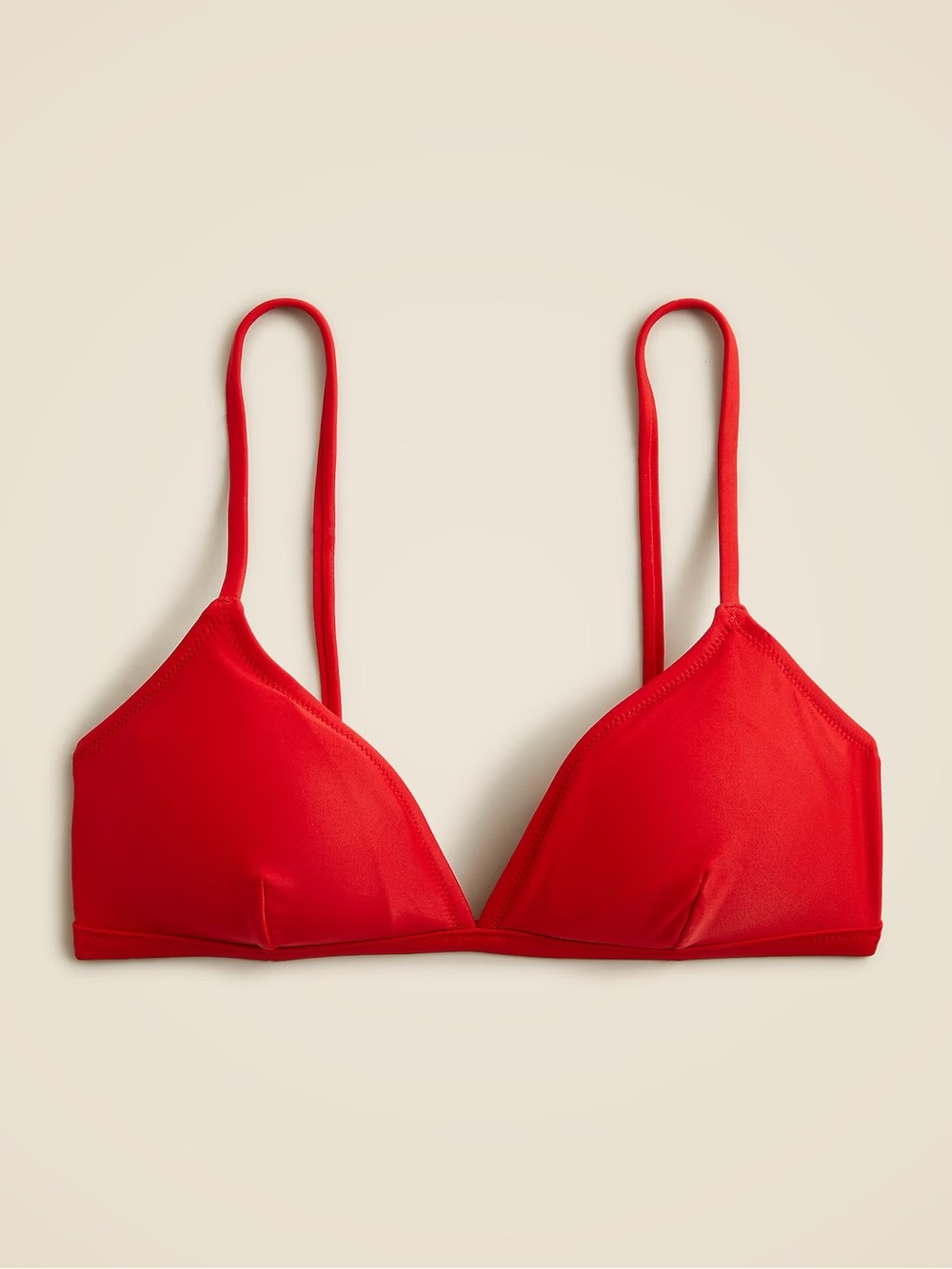 J.Crew French Bikini Top | Red | Large